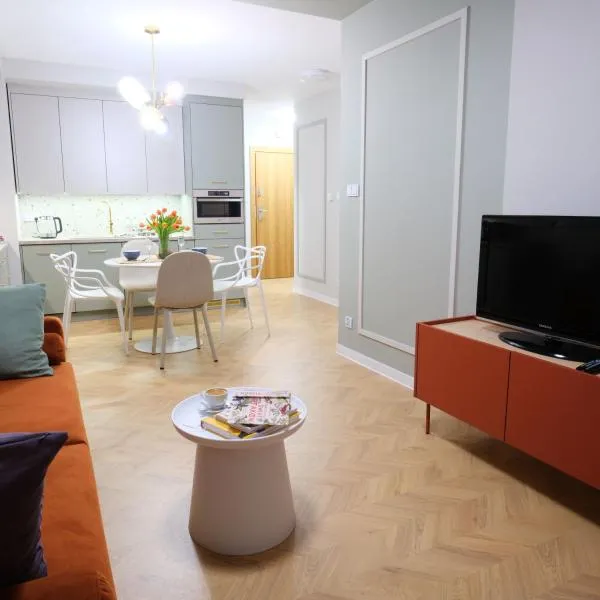 Apartament Andersa Biłgoraj parking podziemny，位于比乌戈拉伊的酒店