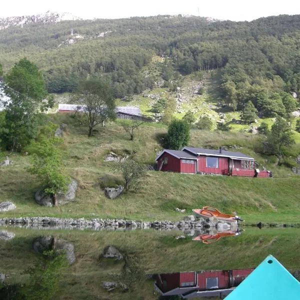 Hytte ved Preikestolen，位于Forsand的酒店