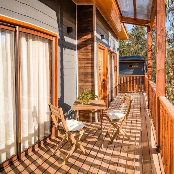 Cabañas Boutique Faldeos de La Lajuela，位于圣克鲁兹的酒店