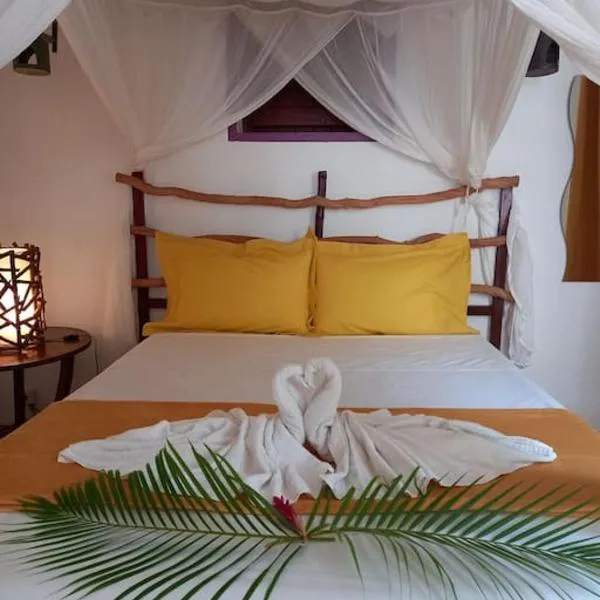 Bungalow atypique Ti Mabouya à 500m de la plage，位于圣安尼的酒店