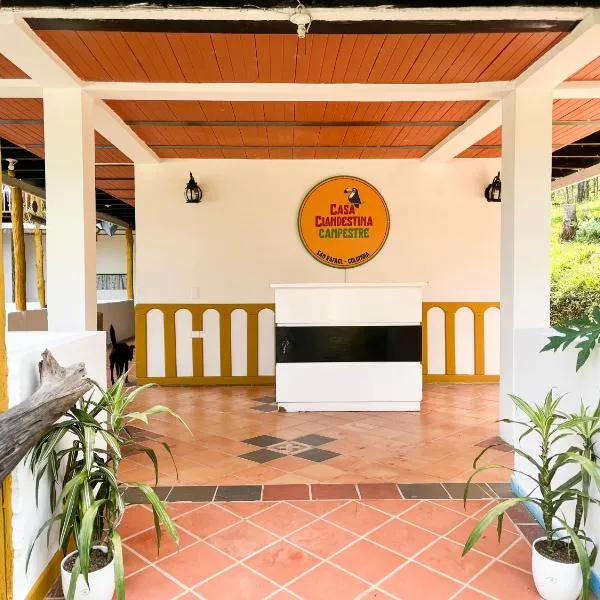 Casa Clandestina Campestre，位于Bizcocho的酒店