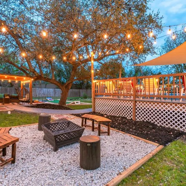 Texas Vacation Home, Game Room & POOL by Sixflags，位于圣安东尼奥的酒店
