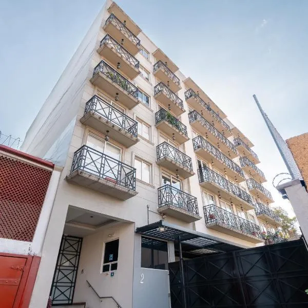 DEPARTAMENTO COMPLETO COYOACAN，位于墨西哥城的酒店