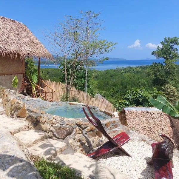 Jungle Bar Honeymoon suite & private pool，位于Cacnipa Island的酒店