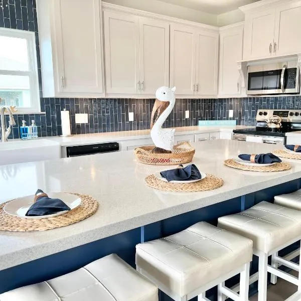 Calypso Cove-3bd 2b-Sleeps up to 12，位于Bolivar Peninsula的酒店