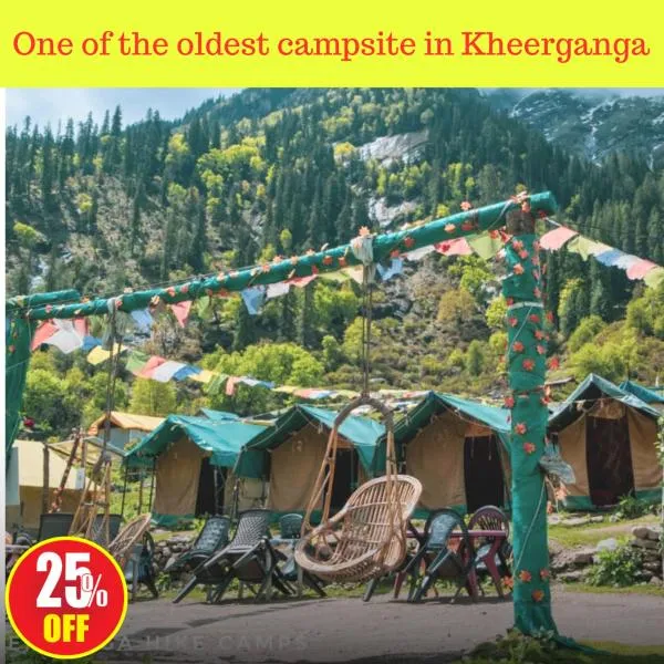 Kheerganga Hike Camps，位于Kheerganga的酒店