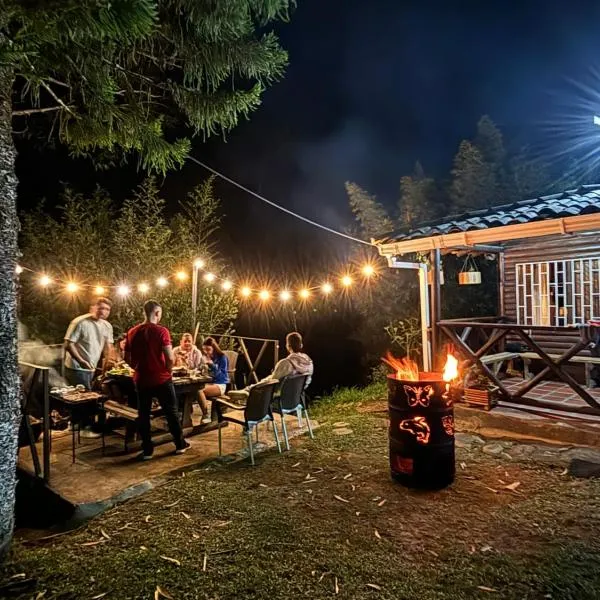 Cabaña rústica la Pradera，位于瓜塔佩的酒店