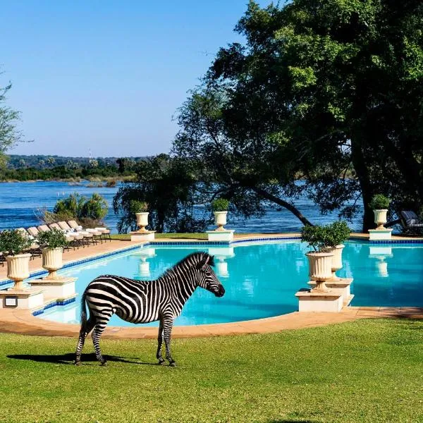 赞比亚维多利亚瀑布皇家利文斯顿安纳塔拉酒店，位于利文斯顿的酒店