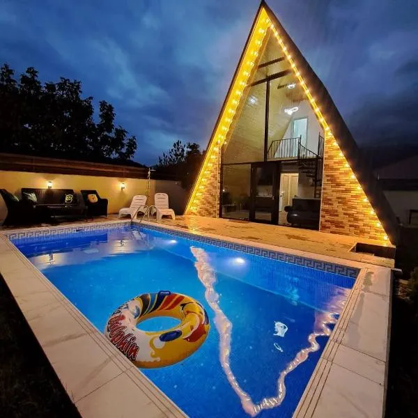 Qafqaz Gabala Twin A Frame Villas，位于盖贝莱的酒店