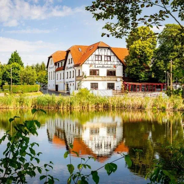 Landhotel & Reiterhof Schumann，位于Münchenbernsdorf的酒店