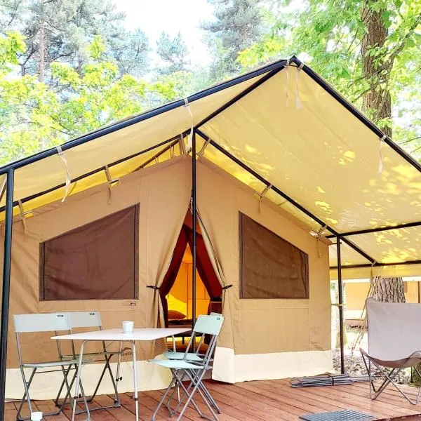 Camping Onlycamp Le Petit Port，位于Châtel-Censoir的酒店