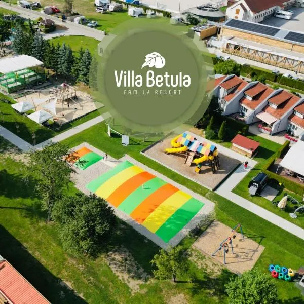 Villa Betula Resort & Camping，位于利托福卡西尼克的酒店