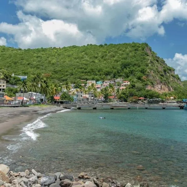 Au cœur d’un village de pêcheurs sur la caraïbe，位于Les Trois Ponts的酒店