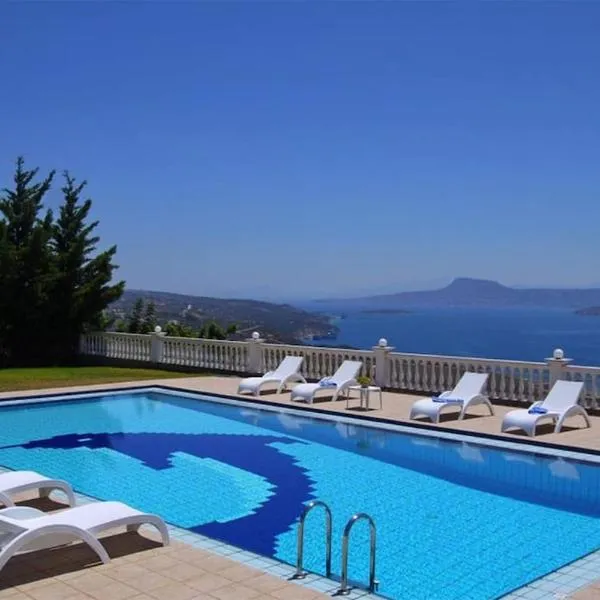 Villa Barbara: The Majestic View Villa,位于Korakiaí的酒店
