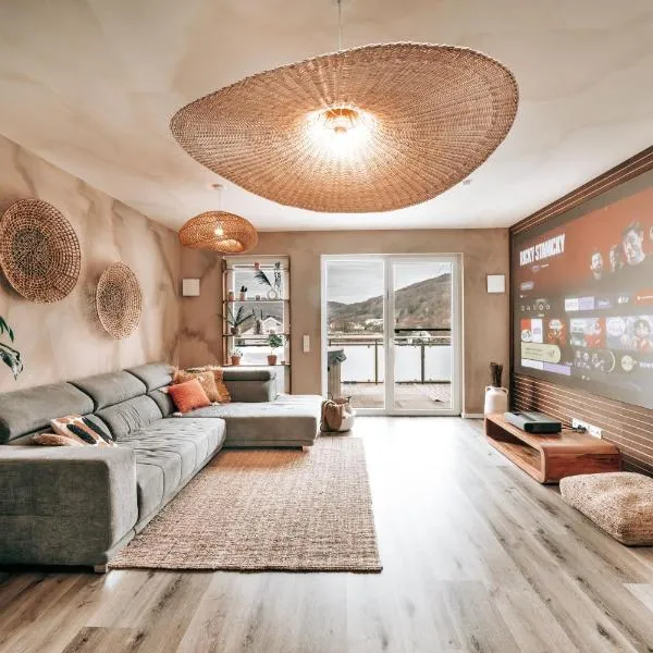 GetAway Penthouse: Spa & Cinema，位于Echternacherbrück的酒店