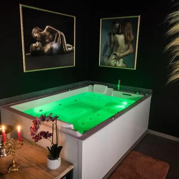 La Rose Médiévale Balnéo & Sauna，位于栋弗龙的酒店
