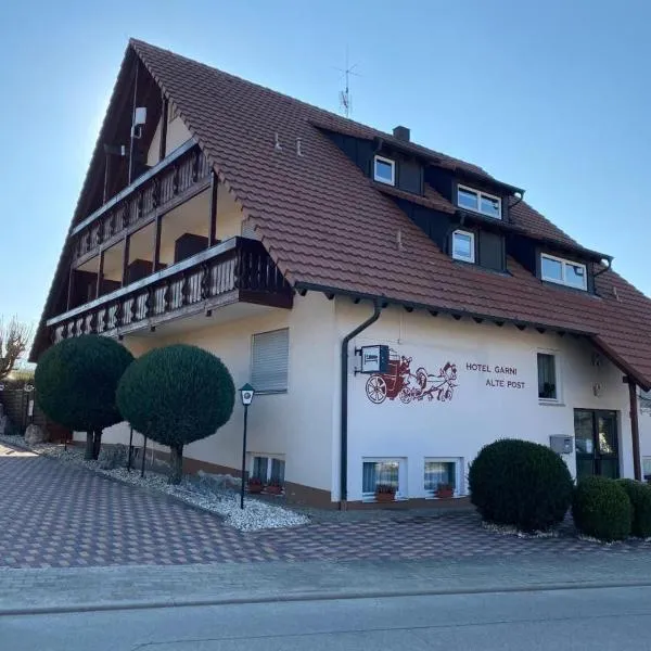 Hotel Garni Alte Post，位于Schallbach的酒店