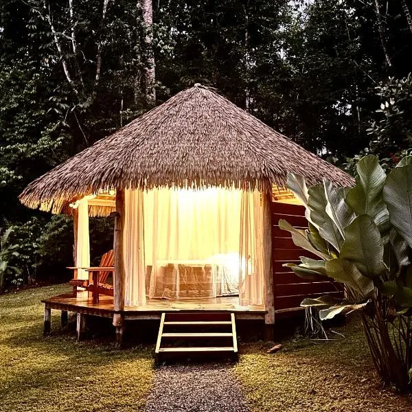 Finca Terra Incognita - Wood cabins in the jungle，位于希门尼斯港的酒店