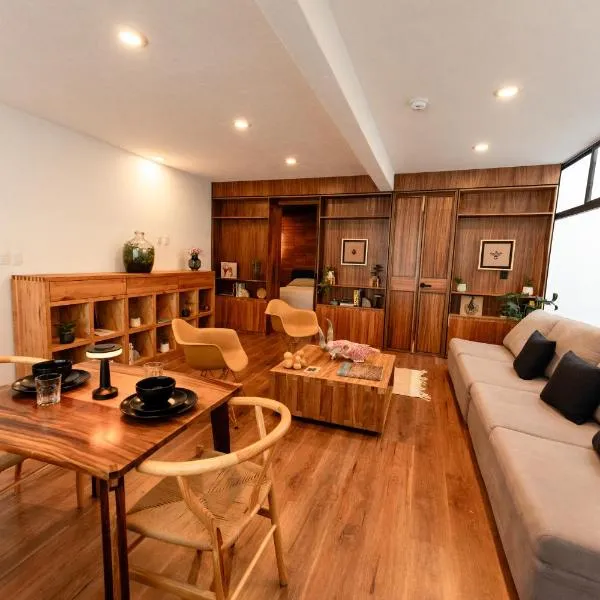 Casa Ann Loft Marakame，位于莫雷利亚的酒店