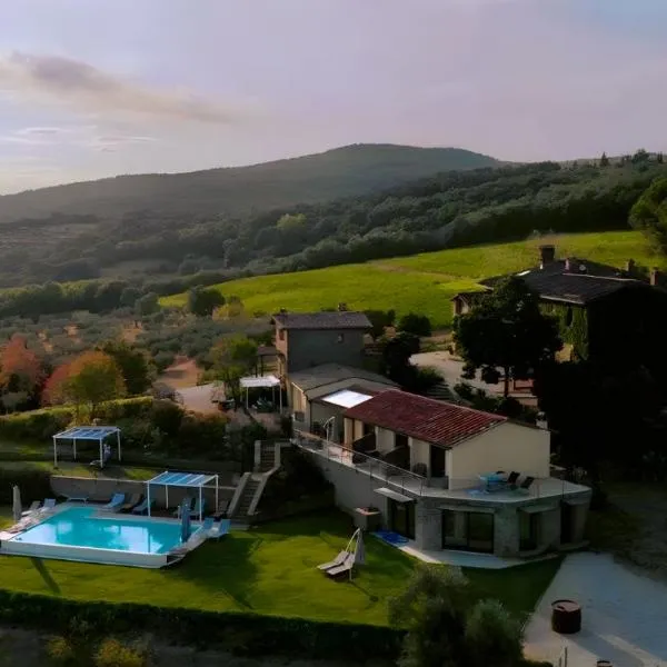 Di Colle in Colle - Agriturismo，位于特拉西梅诺湖畔帕西尼亚诺的酒店