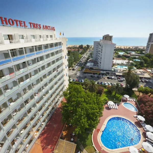 三只锚酒店，位于Playa de Miramar的酒店