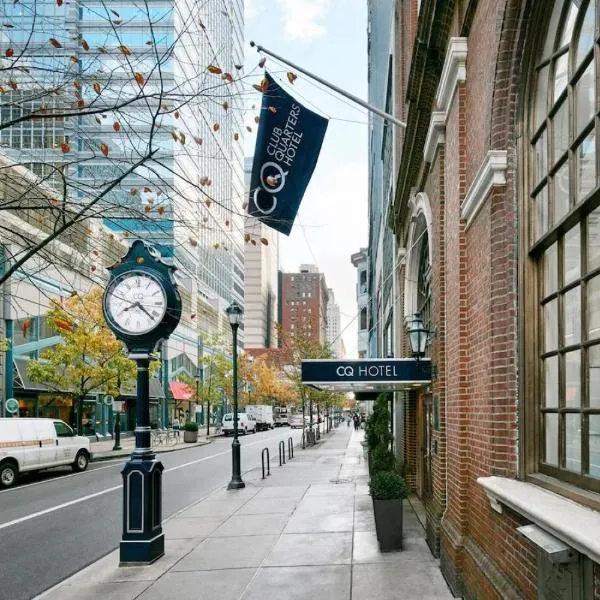 Club Quarters Hotel Rittenhouse Square, Philadelphia，位于Darby的酒店