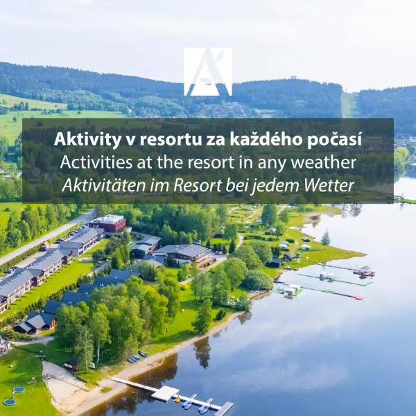 Amenity Hotel & Resort Lipno，位于Milná的酒店