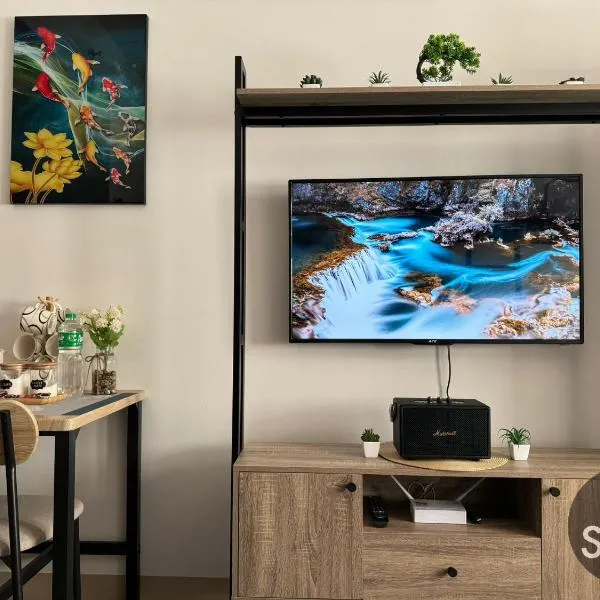 SMG - Studio@Green2: Wi-fi, Netflix, Swim & Relax，位于Cavite的酒店