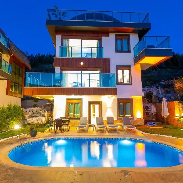 Alanya Luxury Villas，位于Kozyaka的酒店