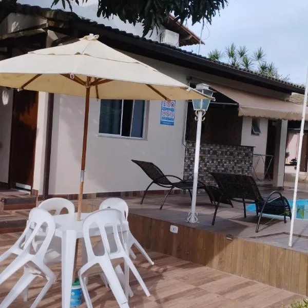 Casa c/ Piscina e Área Gourmet, 5 min da praia.，位于瓜拉派瑞的酒店