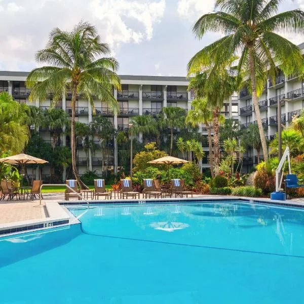 棕榈滩花园希尔顿逸林酒店，位于辛格岛的酒店