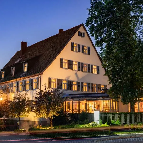 利霸布鲁酒店，位于施韦比施哈尔的酒店