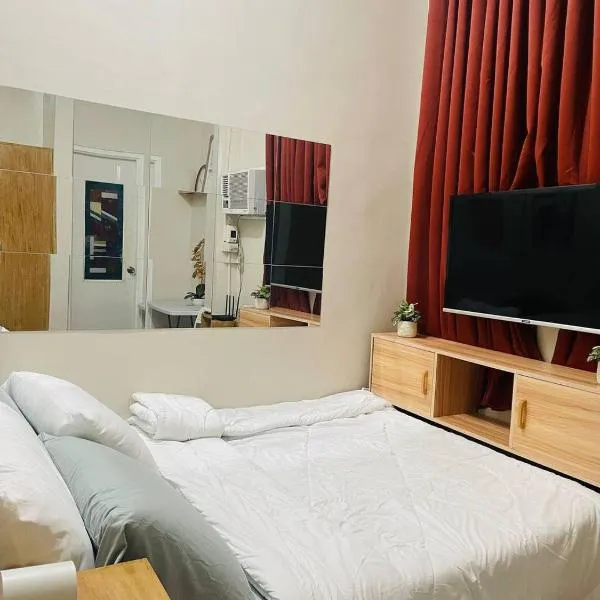 Cozy 1BR Unit with Full Bathroom,Kitchen, Wifi at Sonia's Island Stay，位于维拉克的酒店