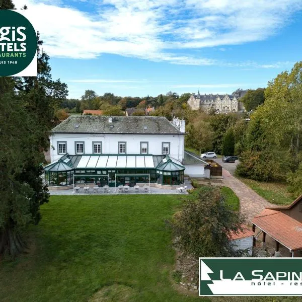 Logis - Hotel Restaurant La Sapinière，位于Salperwick的酒店