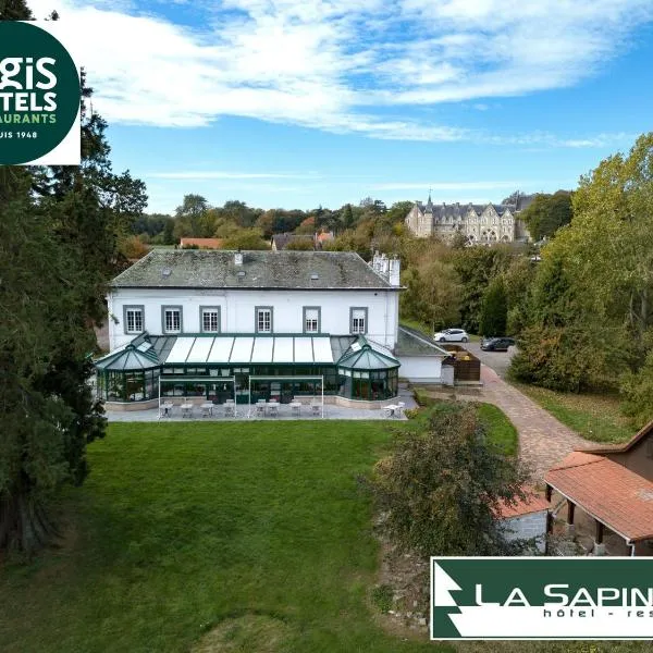 Logis - Hotel Restaurant La Sapinière，位于Longuenesse的酒店