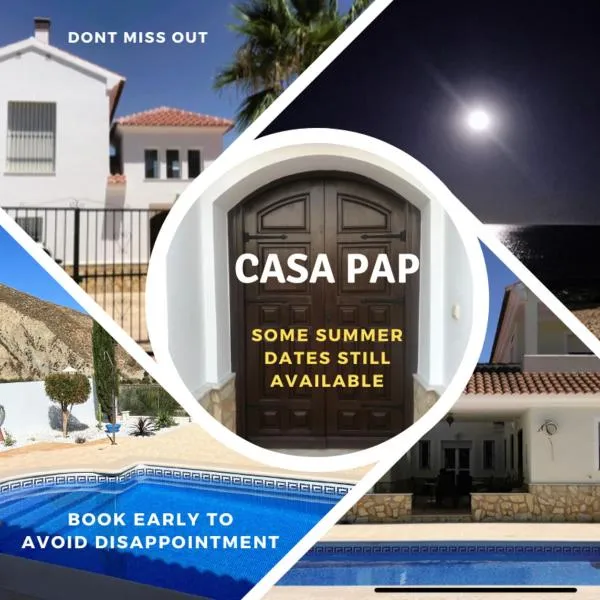 Casa Pap，位于Arboleas的酒店