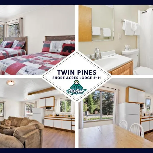 Twin Pines Family Cabin by Big Bear Vacations，位于大熊湖的酒店