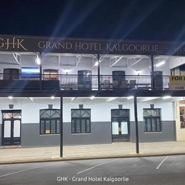 GHK - Grand Hotel Kalgoorlie，位于卡尔古利的酒店