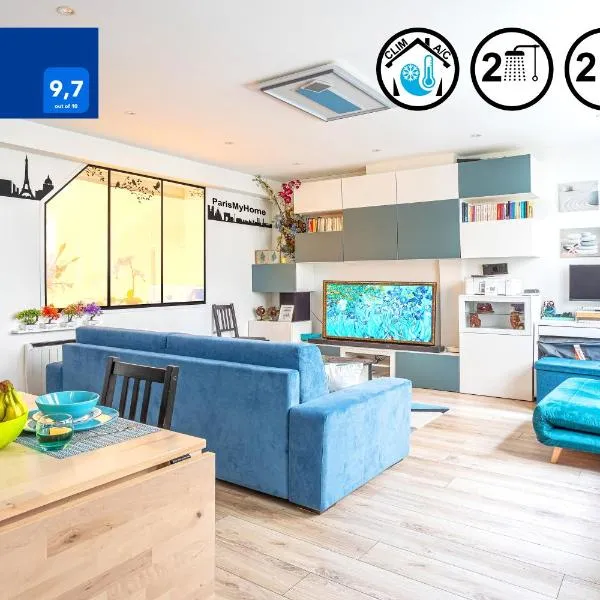 ParisMyHome - AIR COND, 2 SHOWERS, 2 WC，位于巴黎的酒店