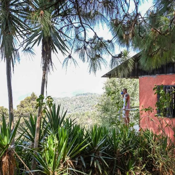 San José del Pacífico- Cabañas Camino al Cielo 4，位于El Pacífico的酒店