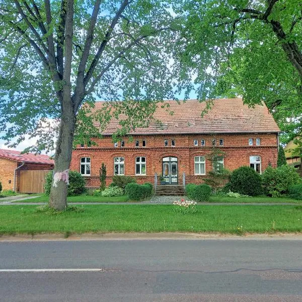 Ferienwohnung Buchholz an der Müritz mit großem Naturgarten，位于Buchholz的酒店