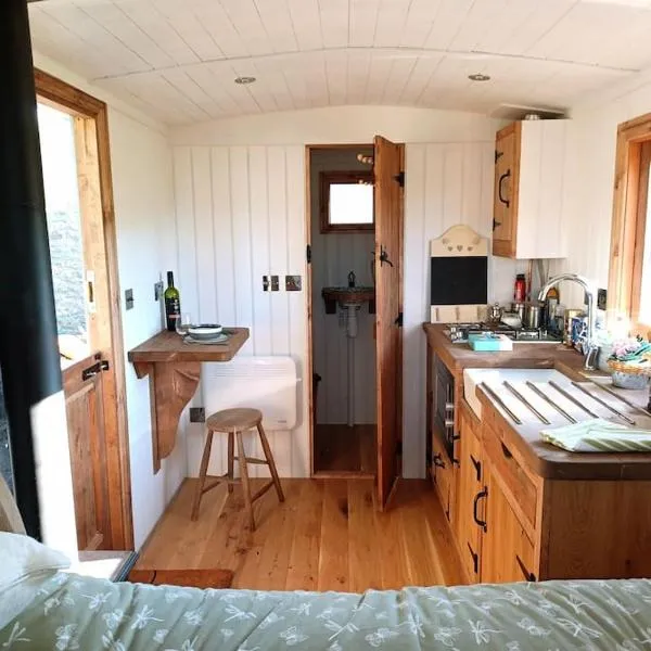 The Hideaway Shepherd’s Hut, Alston, Cumbria，位于卡莱尔的酒店