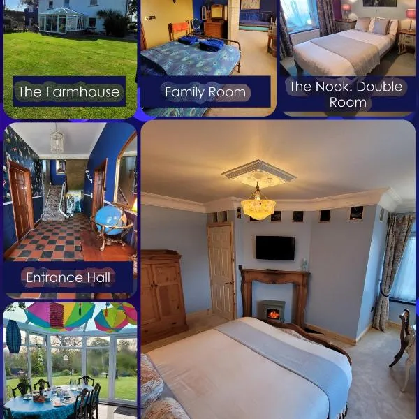 Hideaway Escapes, Farmhouse B&B & Holiday Home, Ideal family stay or Romantic break, Friendly animals on our smallholding in beautiful Pembrokeshire setting close to Narberth，位于Wiston的酒店