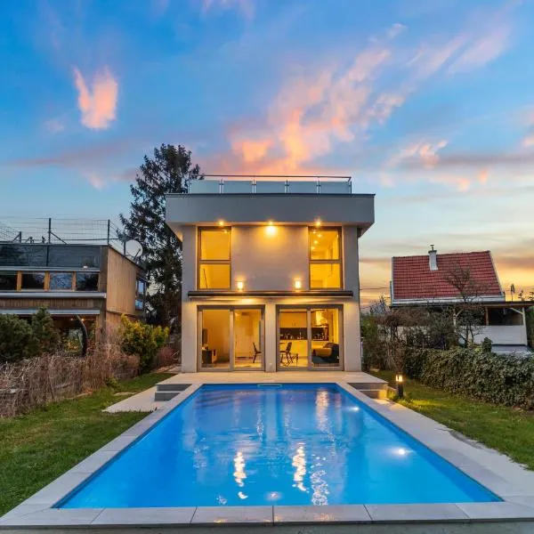 Villa Jäger mit Pool in Wien，位于维也纳的酒店