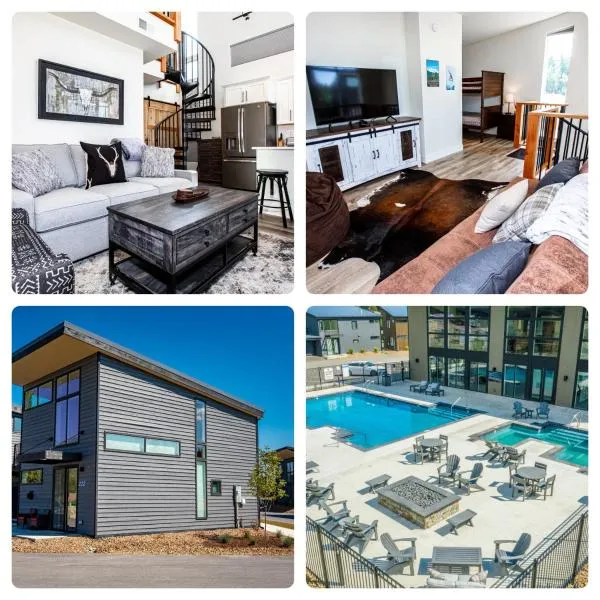 Mountain View Chalet at The Quarry - Sleeps 6!，位于白鱼镇的酒店