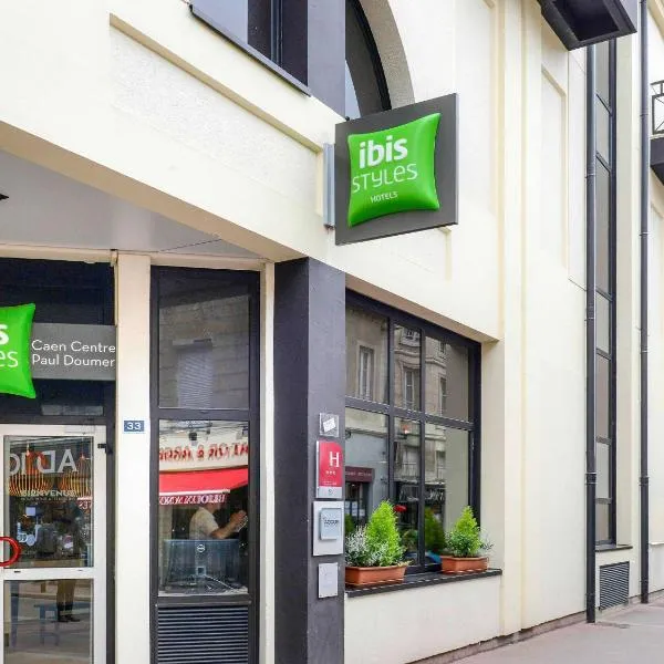 ibis Styles Caen Centre Historique，位于埃鲁维尔圣克莱的酒店