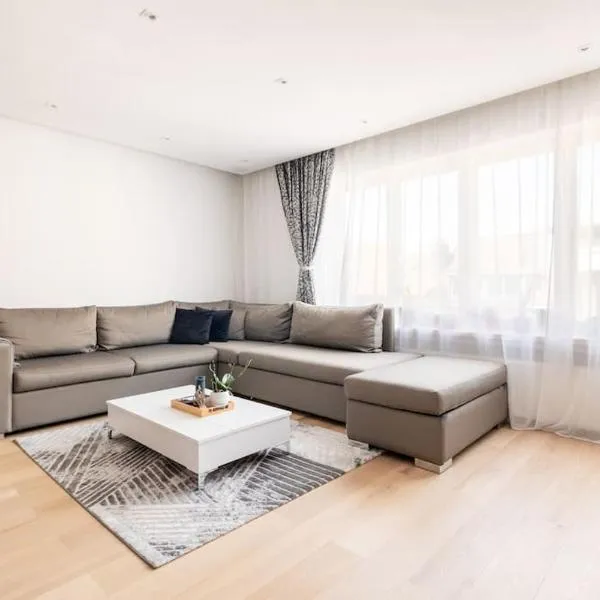 European heart 2-bedroom flat.，位于布鲁塞尔的酒店