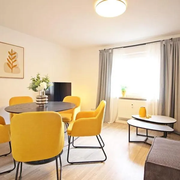 Blossfeld-Apartments XL-Ferienwohnung Jena Zentrum, 2 Schlafzimmer, W-Lan, Waschtrockner, inkl kostenlosem Parkplatz，位于耶拿的酒店