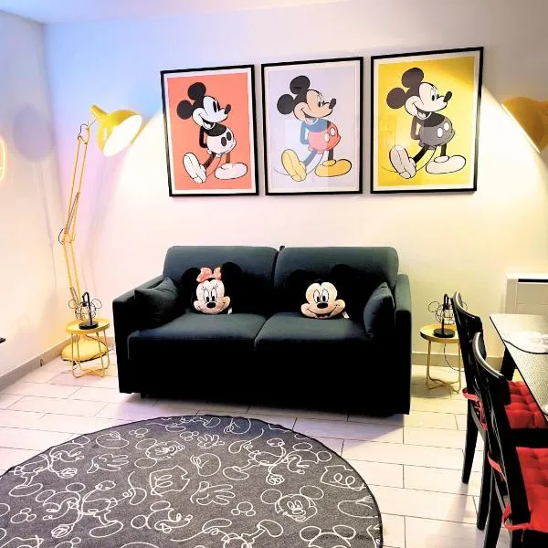 Appartement de Mickey à 5 min de Disneyland Paris，位于塞里斯的酒店
