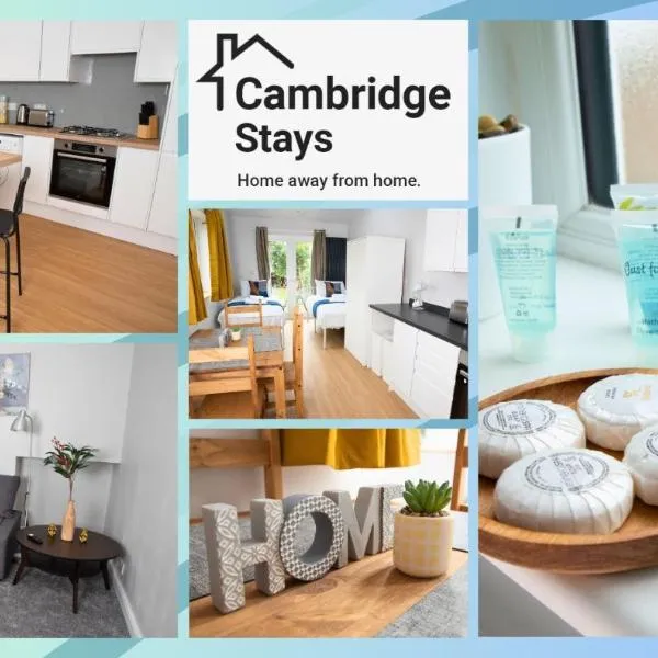 Cambridge Stays 4-5BR House-Garden-Lots of Parking-15 min to city-Close to motorway，位于Wyton的酒店